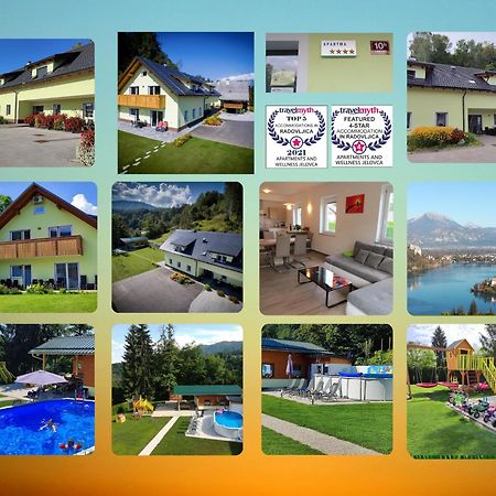 Apartments And Wellness Jelovca Radovljica Exterior foto
